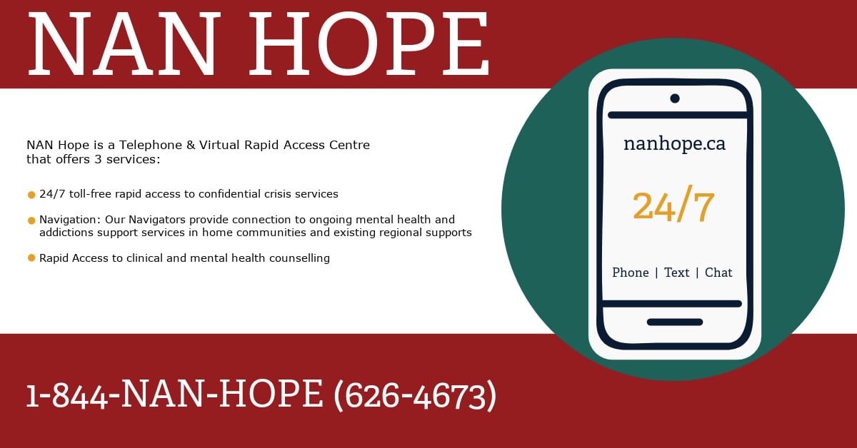 NAN HOPE Helpline Image